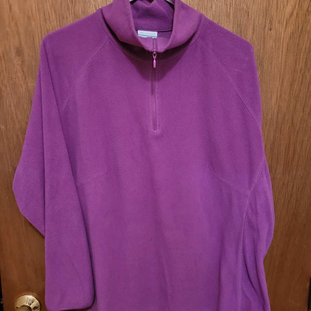Columbia fleece (1/2 zip)